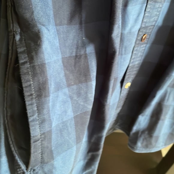 Tommy Hilfiger blue check casual shirt - Picture 8 of 15